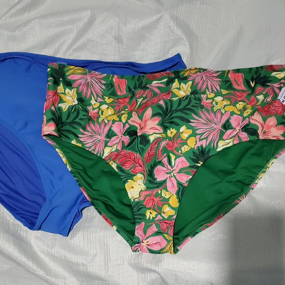 Old Navy 4X High-Waistes Swim Swimsuit Bikini Bottom